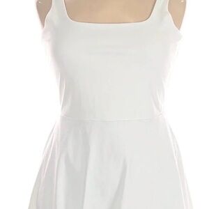 SPANX Soft White Scoop Neck Shapewear Top